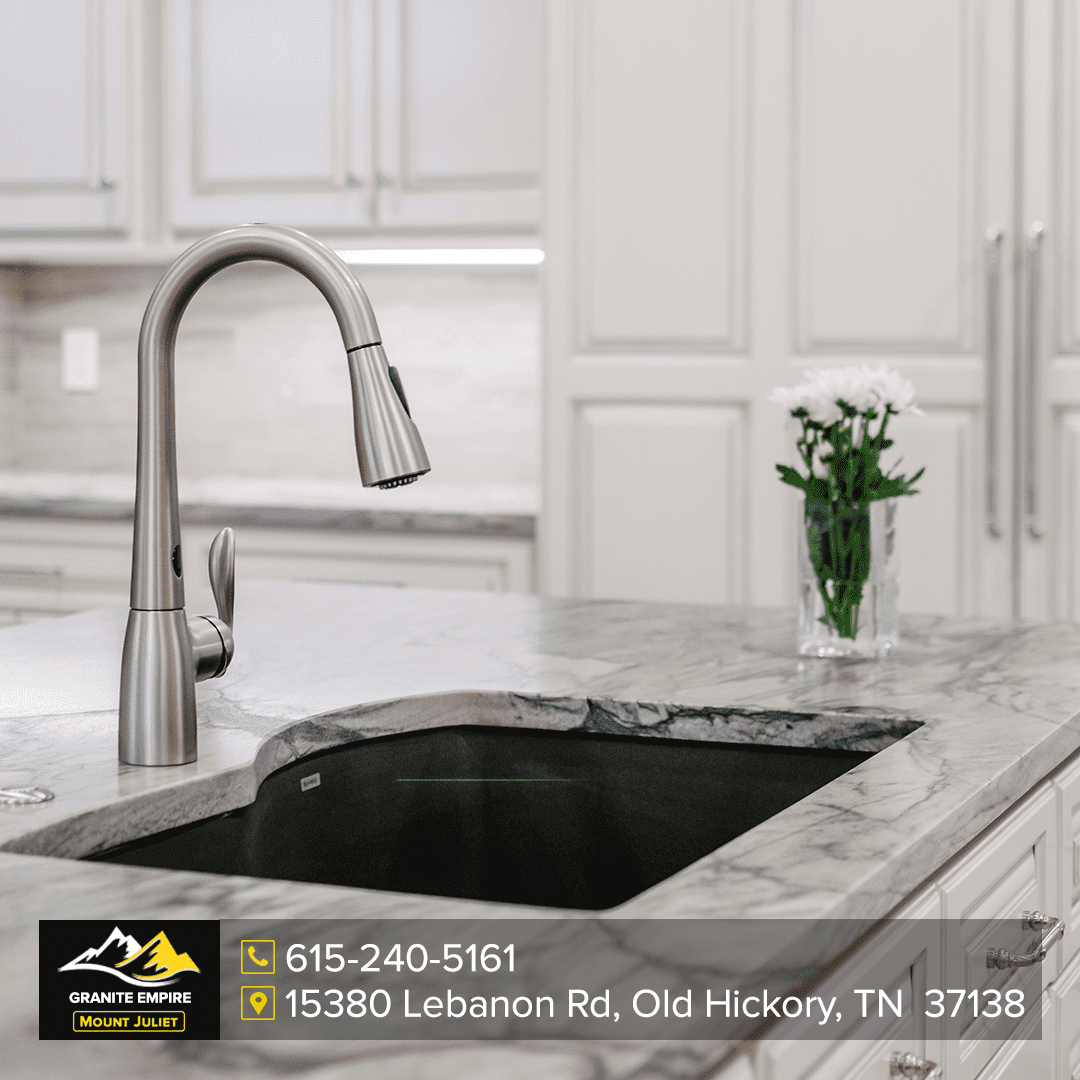 Granite, marble or quartz will look equally wonderful in any home.